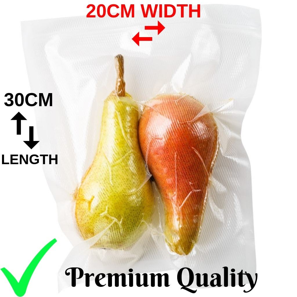 Pro-linePremium Vacuum Sealer Bags 330 Pack Mixed Sizes Bulk Buy - Sous  Vide Chef