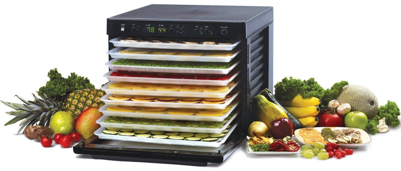 Tribest Sedona Classic Food Dehydrator With Stainless Steel Trays